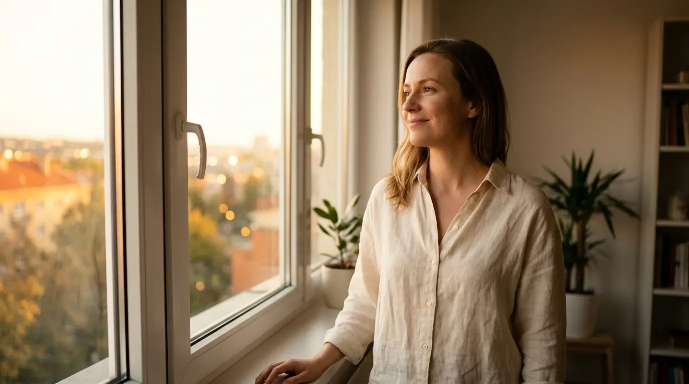 Woman finding her strength and confidence while waiting for the right love