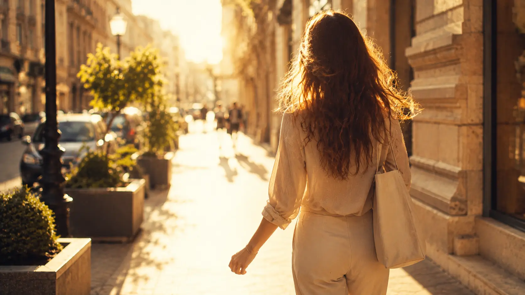 Signs leo man misses you — woman walking confidently alone through a sunlit park, embracing her own life and moving forward
